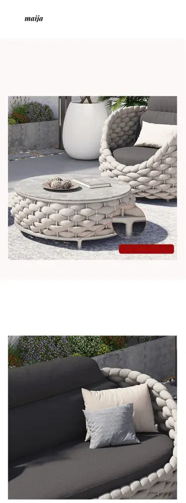 Coleshill Outdoor Woven Sofa from maija