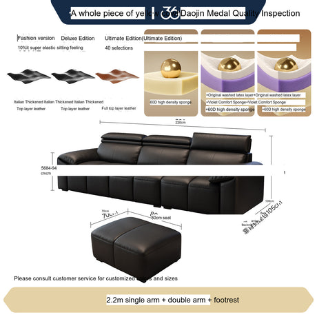 FASATI Oliver Sleek Modern Minimalistic Sofa from FASATI