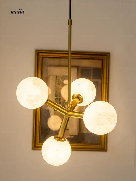 LYNN Moon Creative Ceiling Lamp from Lynn's Lamp