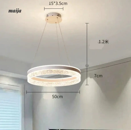 GVG Round Crystal Ceiling Chandelier from GVG