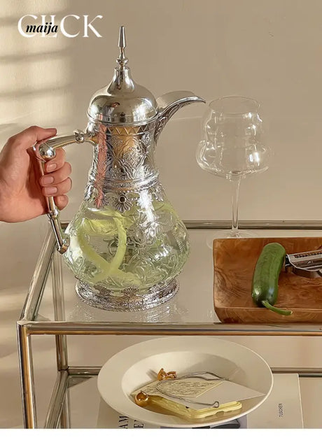 CLICK Retro Glossy Teapot Light Luxury Style Decor from CLICK