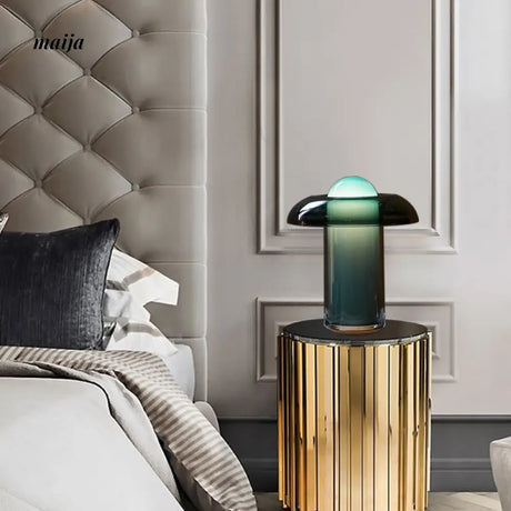 Rasmussen Glass Table Lamp from maija