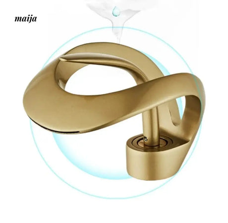 Crown Waterfall Basin Faucet from Kaiyashi