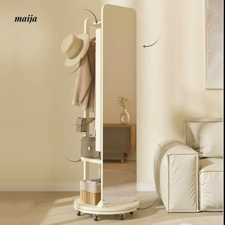 Danke Rotating Mirror Coat Rack from Oudianfan
