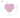 Fleece Heart Coaster from Wilde Früchte