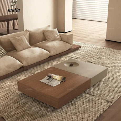 NAVI Walnut Coffee Table from NAVI