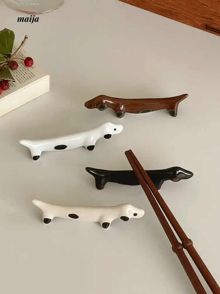 OKHONEY Sausage Dog Chopstick Rest from maija