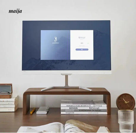 KIMACHI Simple Wooden Monitor Stand from KIMACHI