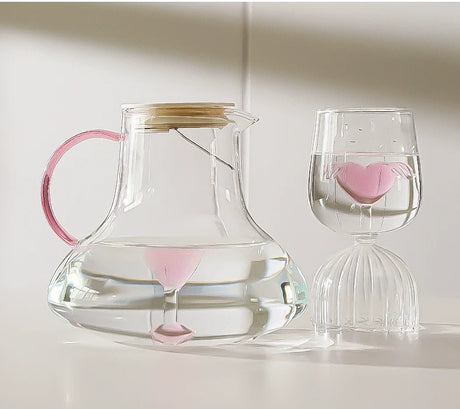 WII High-Temperature-Resistant Transparent Glass Cold Water Pot from WII