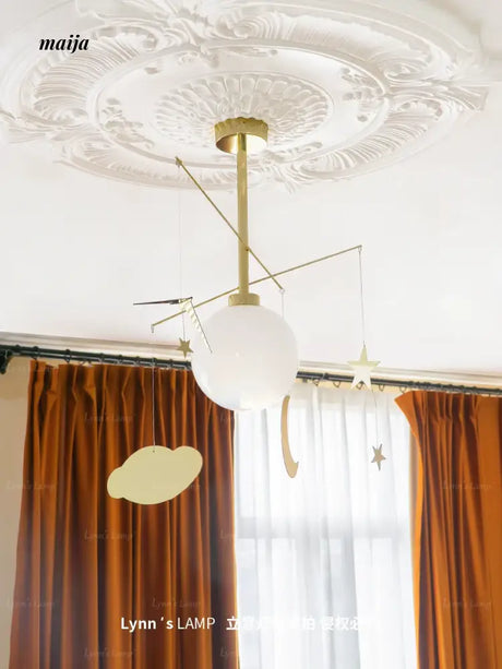 LYNN Creative American Ceiling Lamp for Children's Room from Lynn's Lamp
