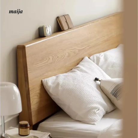 GENJI Flores Solid Wood Floating Bed from GENJI