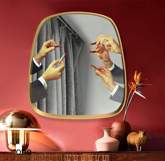 DENMARK Beatrix Elegant Full-Body Lipstick Mirror from DENMARK