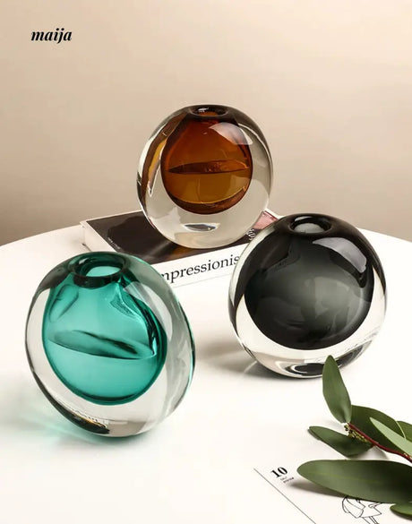 Caiden Simple Glass Vase from maija