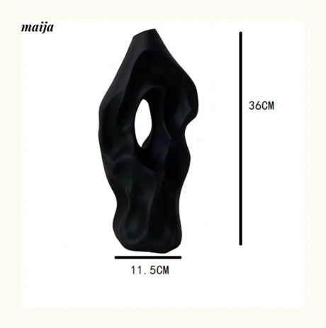 CLICK Abstract Ceramic Vase Medieval Mountain Design from CLICK