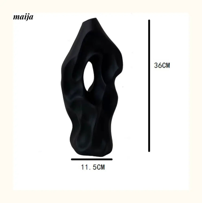 CLICK Abstract Ceramic Vase Medieval Mountain Design from CLICK