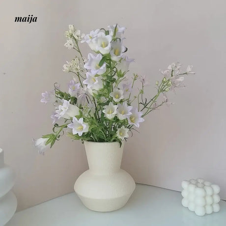 Classic Wide Mouth Ceramic Vase from NICEMOON