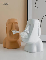 Stone Face Tissue Box from maija