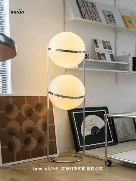 LYNN Nordic Ball Floor Lantern from Lynn's Lamp