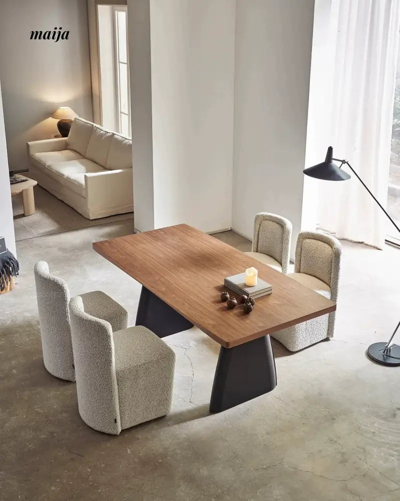 Lester Walnut Dining Table from maija