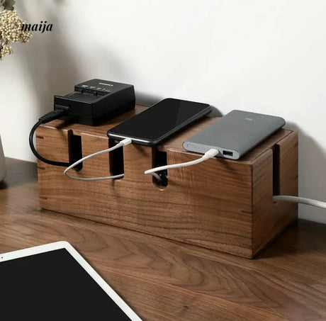 KIMACHI Wooden Cable Management Box from KIMACHI
