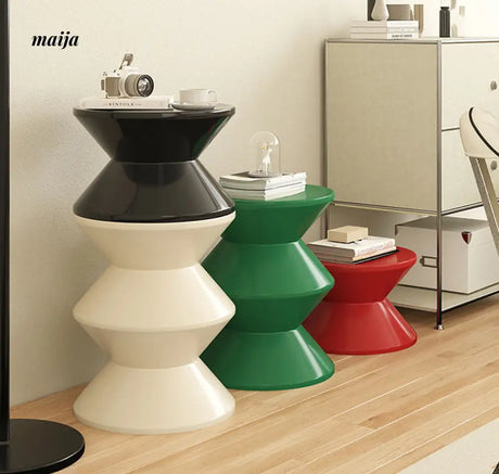 Dennis Hourglass Stool from maija