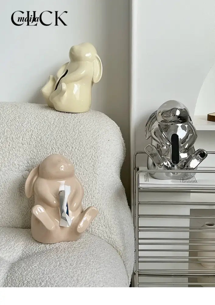 CLICK Rabbit Ceramic Storage Box for Kids Birthday Gift from CLICK