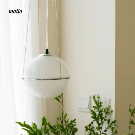 LYNN Bauhaus Glass Bedroom Pendant Lamp from Lynn's Lamp