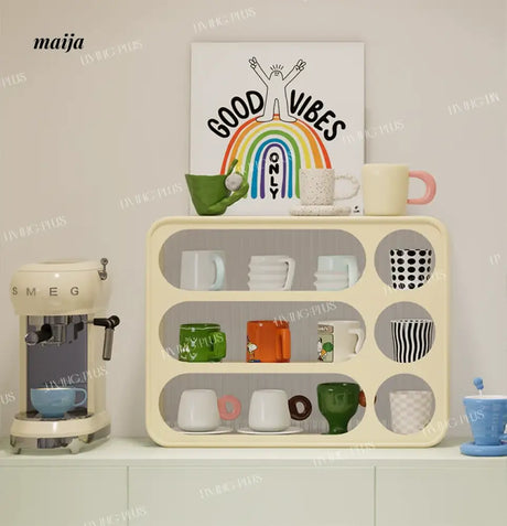 LIVINGPLUS Dopamine Color Cup Display Rack from LIVINGPLUS