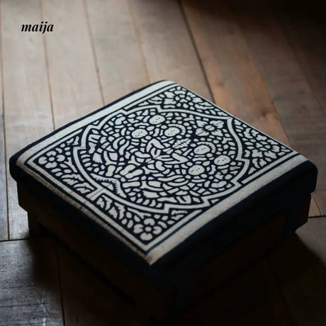 MUMO Ava Square Cotton Seat Pillow from MUMO
