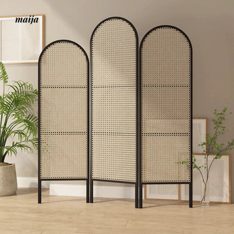 HARUNO Julie Rattan Partition Wall from HARUNO