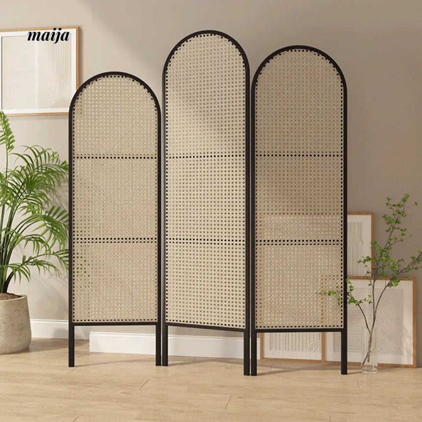 HARUNO Julie Rattan Partition Wall from HARUNO