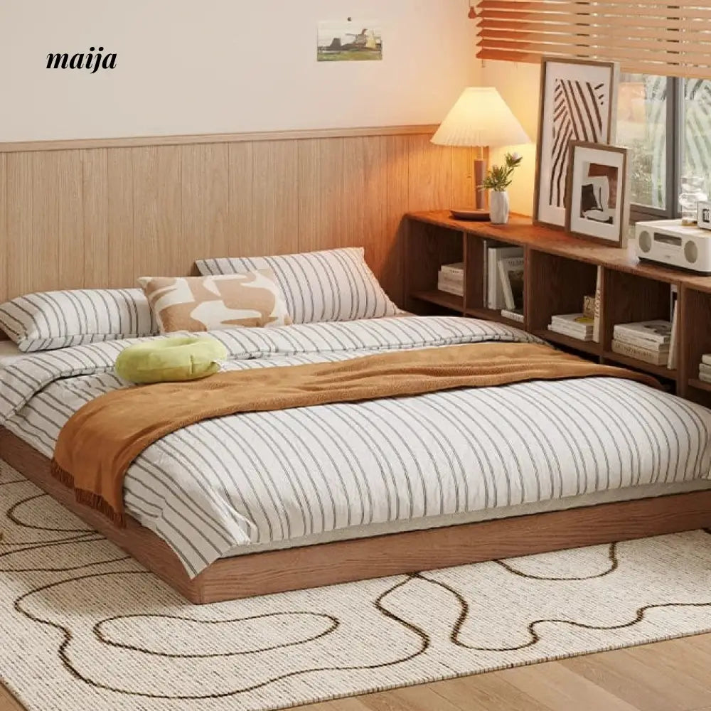 Tatami Solid Wood Platform Bed from maija