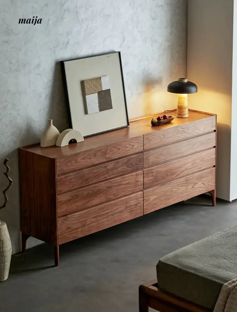 Keiko Solid Wood Wide Chest of Drawers from maija
