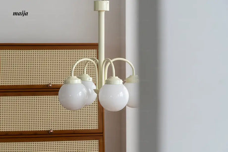 LYNN Glossy Retro Ceiling Lamp from Lynn's Lamp