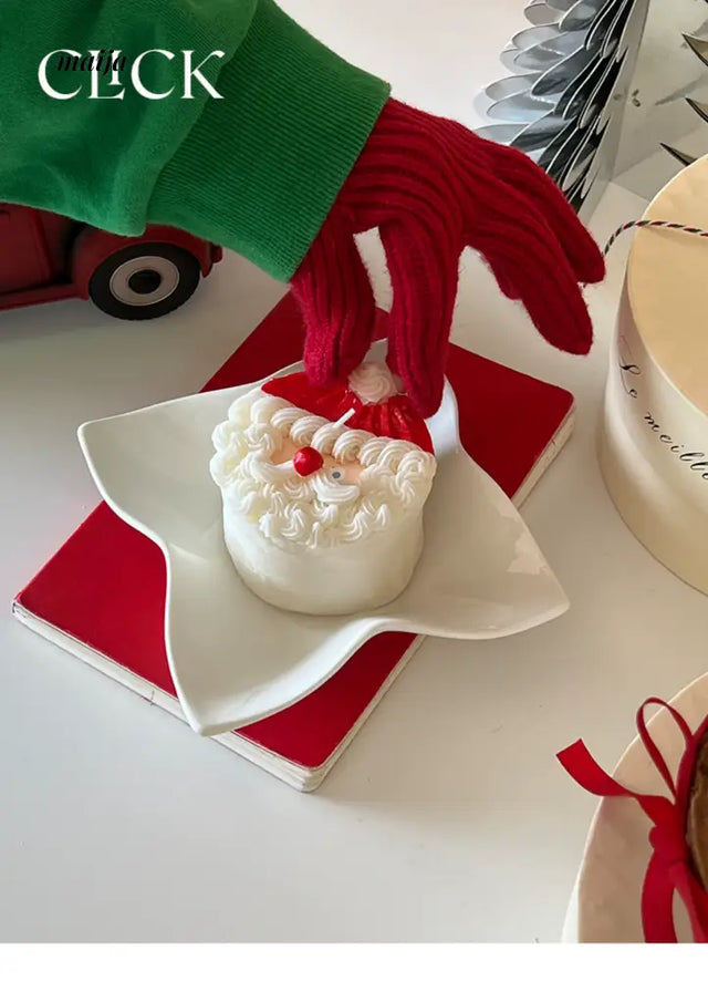 CLICK 3D Snowman Candle for Festive Decor from CLICK