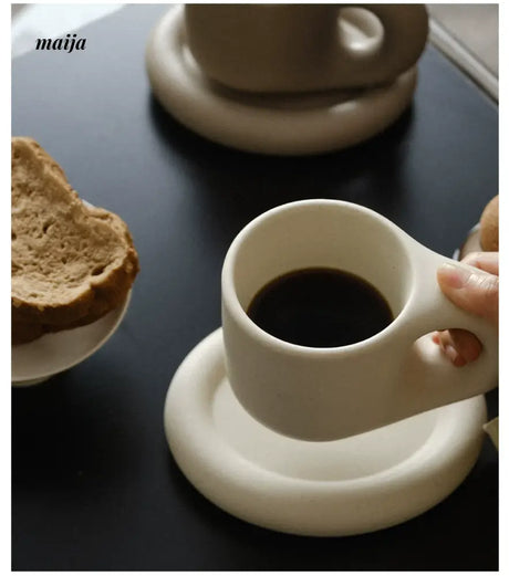WENSHUO Nordic Ceramic Fat Cup Set from WENSHUO