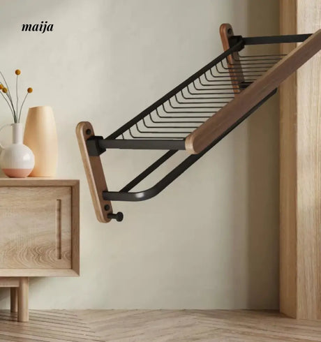 NHSJ Punch-Free Storage Basket and Towel Rack from Kaiyashi