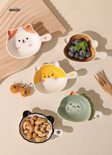 Cute Animal Small Sauce Plate from Kumagai Group