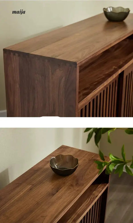 Christensen Solid Wood Slide Door Cabinet from maija
