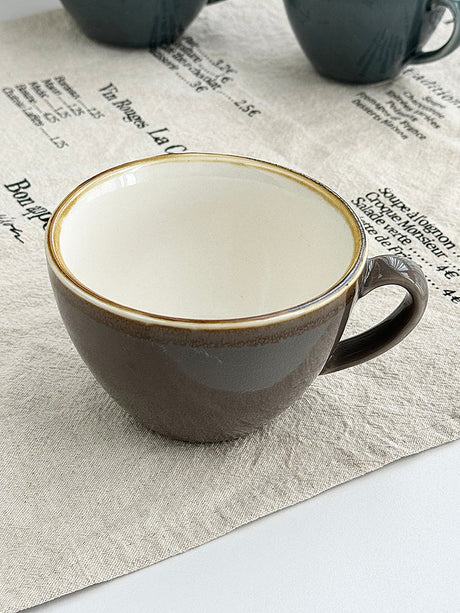 YASUKI Evangeline Vintage French-Inspired Ceramic Tea Cup from YASUKI