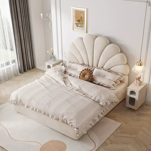 DOSMARS Olivia Cream Gel Box Storage Bed from DOSMARS