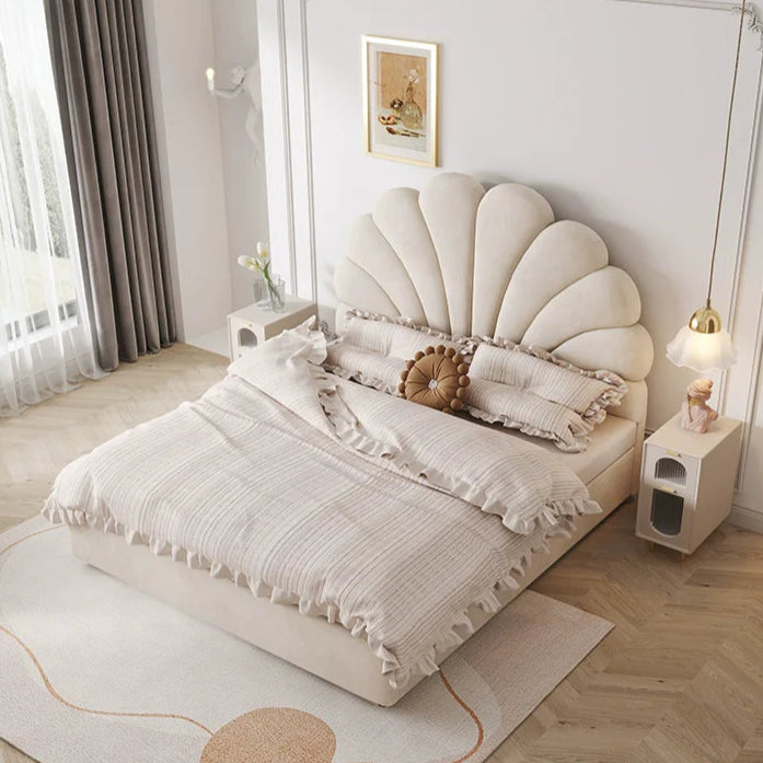 DOSMARS Olivia Cream Gel Box Storage Bed from DOSMARS