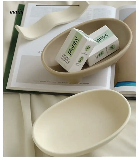 WENSHUO Cream Soap Holder Set from WENSHUO