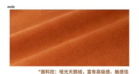 MISTYWOOD Orange Swan Light Luxury Pillow from MISTYWOOD