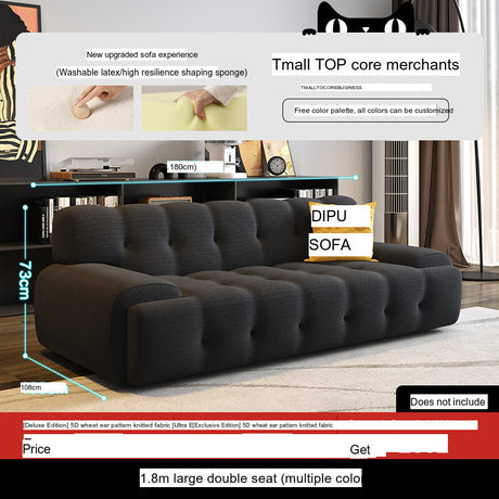 DIPU Leona Warm Cream Sponge Sofa from DIPU