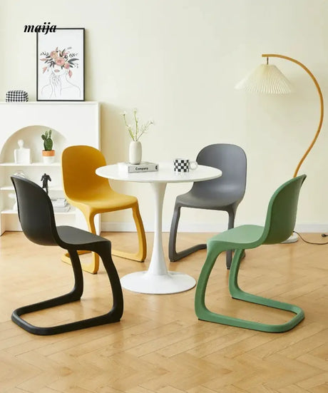 Bruno Plastic Dining Chair from maija