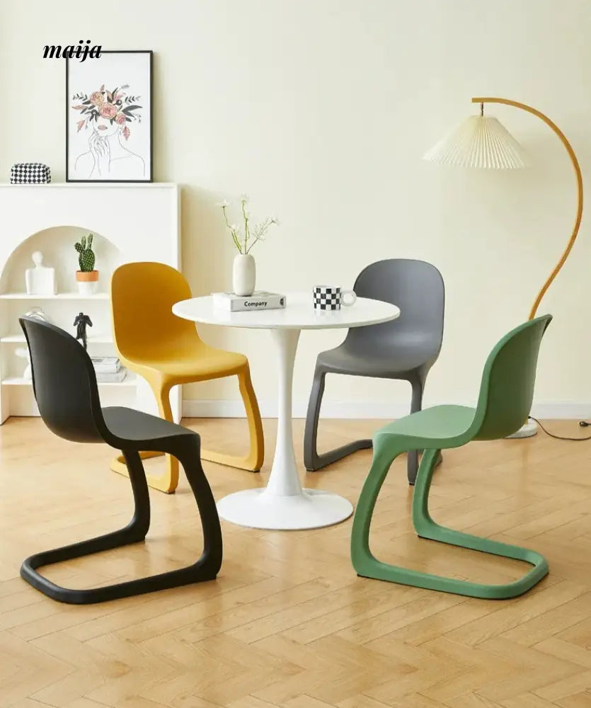 Bruno Plastic Dining Chair from maija