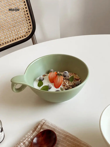 Hailey Ceramic Cereal Bowl from maija