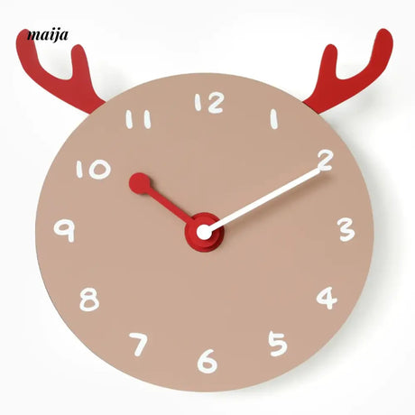 MANDELA Cartoon Animal Wall Clock from maija