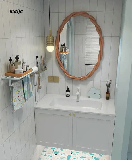 Rope Oval Mirror from maija